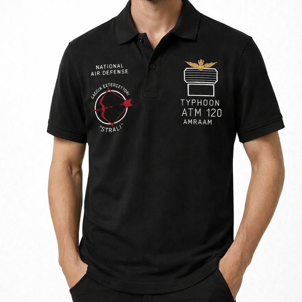 Premium Black Tactical Polo T-Shirt for Men