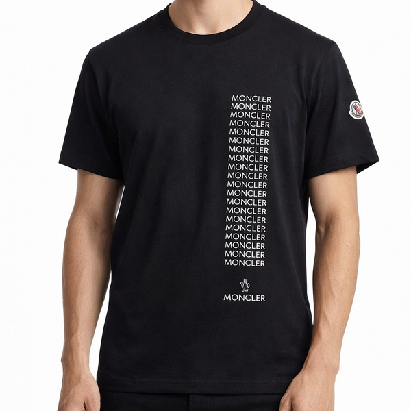 Premium Men’s Black T-Shirt Stylish Casual Round Neck Tee