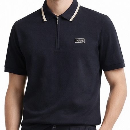 Premium Black Branded Polo T-Shirt for Men