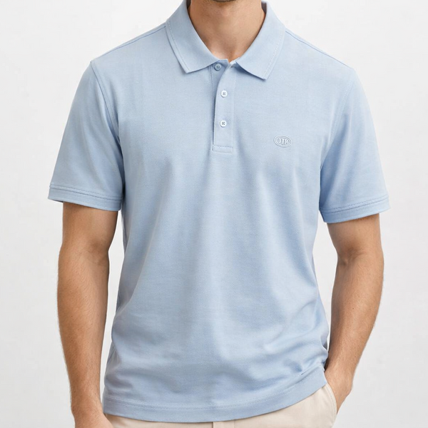 Luxury Men’s Sky Blue  Polo T-Shirt Stylish & Regular  Fit
