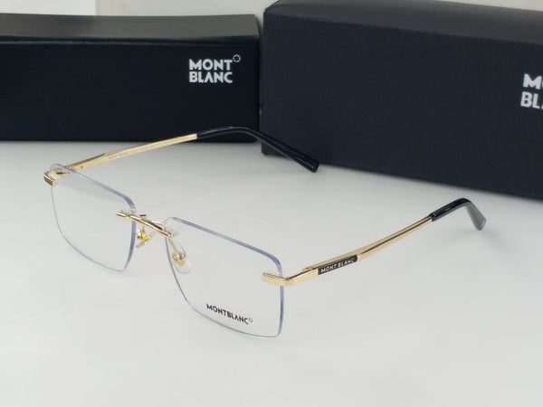 Elegant Metal Frame Glasses Men and Women