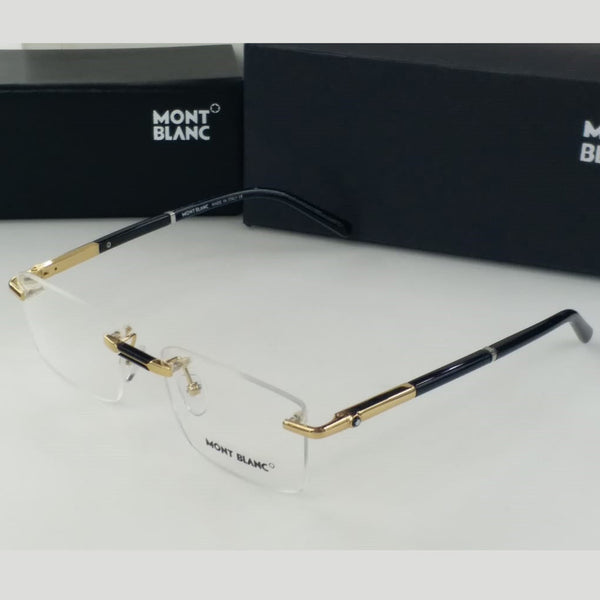 Men and Women Elegant Rimless Glasses Frame