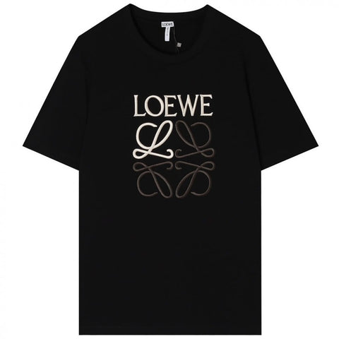 Luxury Embroidered  Logo  T-Shirt