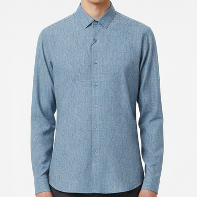Luxury Textured Designer Formal Shirt