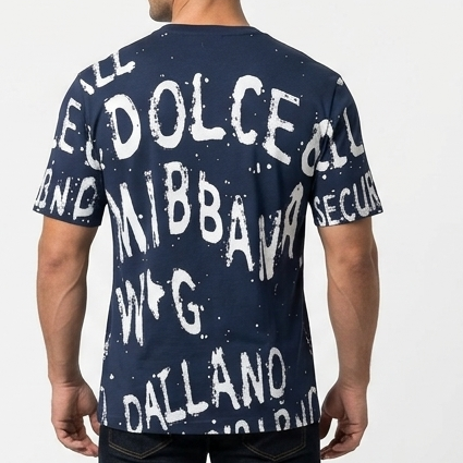 Men Milano Graphic Print T-Shirt – Designer Street wear Edition