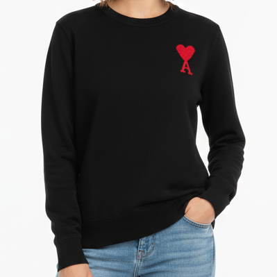 The Iconic Imported  Black Pullover