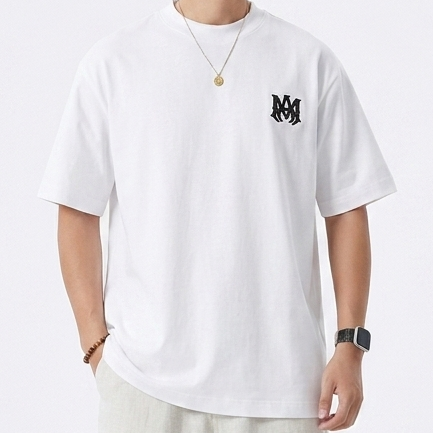 Premium Bold White  Oversized T-Shirt  For Men