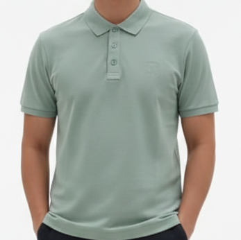 Premium Sea Green Polo T-Shirt with Elegant Modern Look