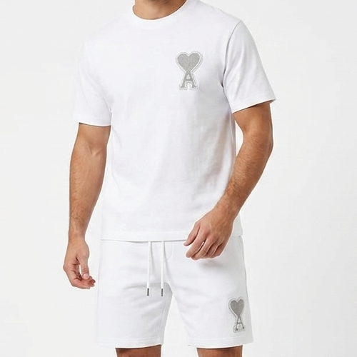 Luxury White Summer Co-Ord Set for Men