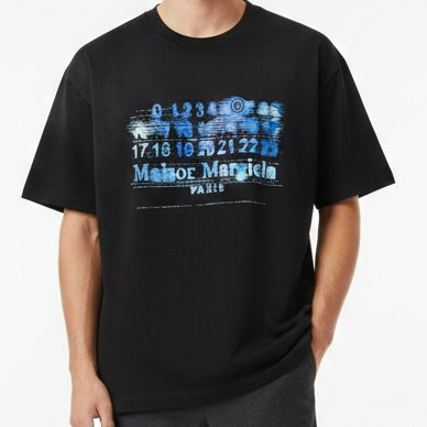 Premium Printed Short Sleeve  Drop Shoulder Tee