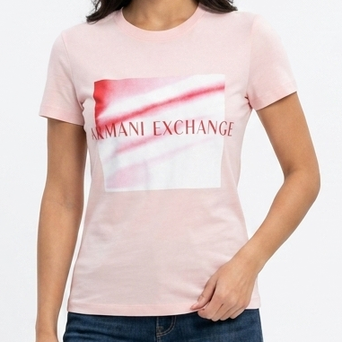 Premium Pink Graphic Logo T-Shirt for Women