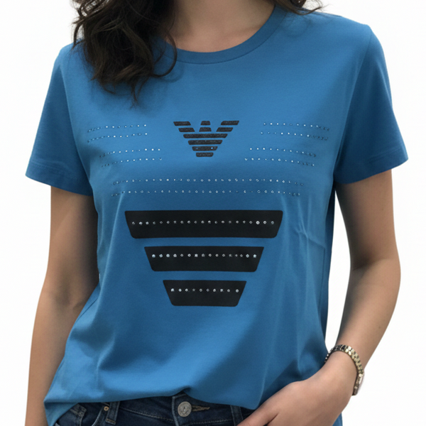 Women’s Stylish Logo Print T-Shirt