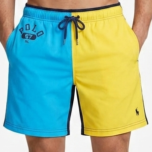 Men's Colorblock Drawstring Shorts – Premium Casual & Sports Wear