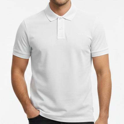 Classic White Polo T-Shirt Timeless Premium Essential