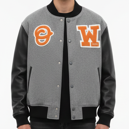 Logo-Patch Varsity Jacket