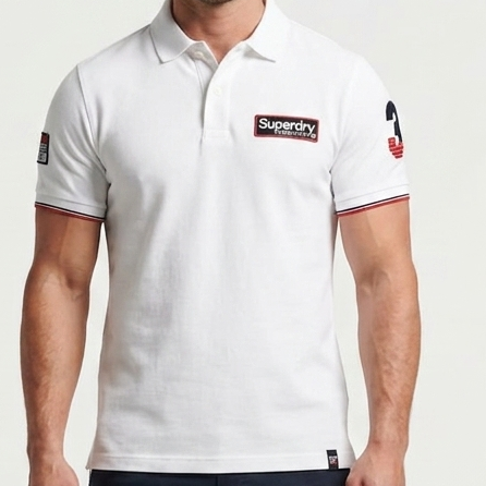 Premium White  Polo T-Shirt for Men Classic Casual Fit