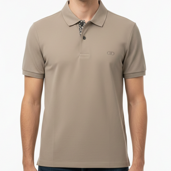 Classic Grey Premium Polo T-Shirt for Men