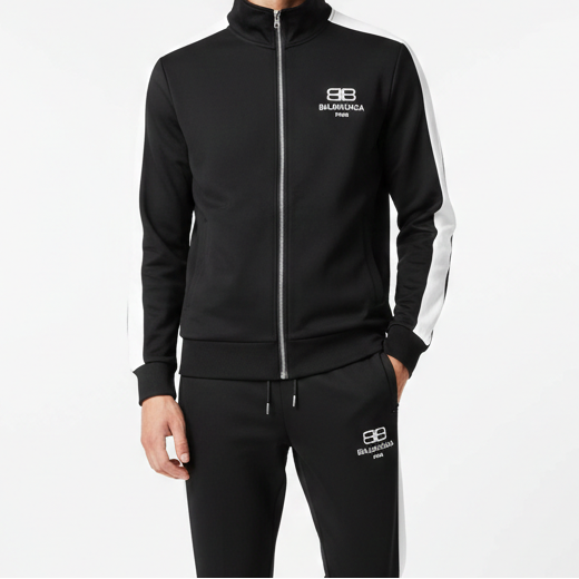 Premium Fashionable Logo-Patched Track-Suit