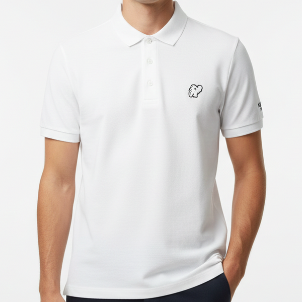 Classic White Polo Shirt – Clean & Modern Style