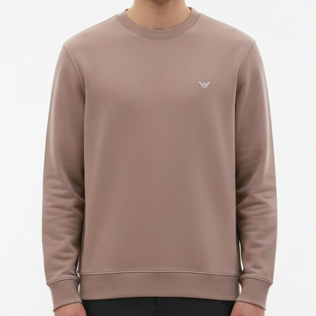 Premium Taupe Sweatshirt Minimal Luxury Style