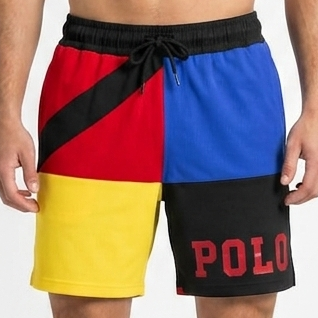 Men's Colorblock Athletic Shorts  Premium Casual Sports Shorts