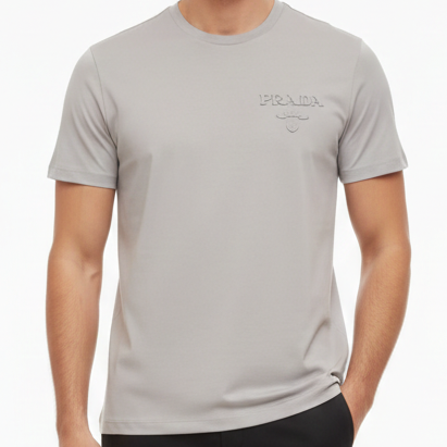 Imported Brand Minimal Logo T-Shirt Premium Luxury Casual Wear