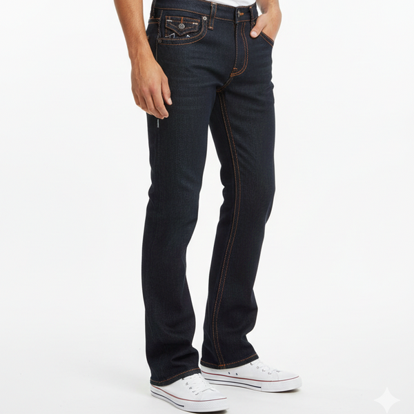 Premium Dark Wash Designer Jeans for Men