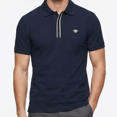 Luxury  Polo T-Shirt Stylish Embroidered Logo Casual Polo for Men
