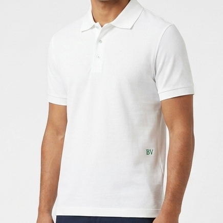 Designer White Polo T-Shirt – Timeless Luxury Collection