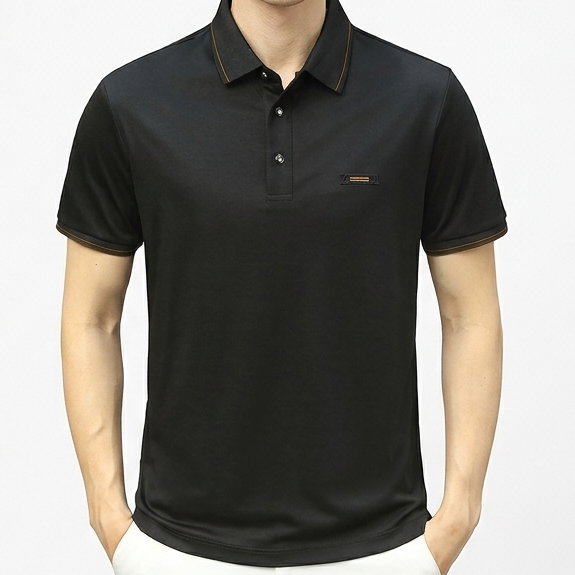 Luxury Minimal Polo Shirt Smart Fit & Premium Comfort