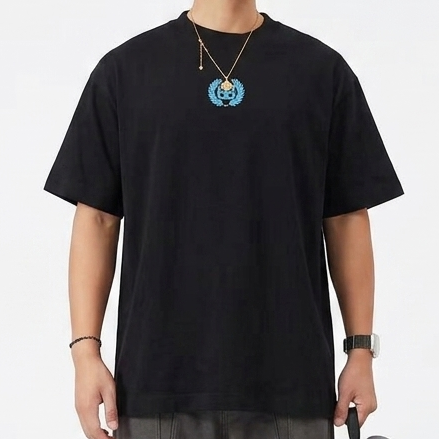 Stylish Black Oversized Printed T-Shirt for Men