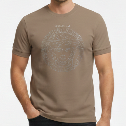 Luxury Medusa Emblem T-Shirt – Modern Iconic Style