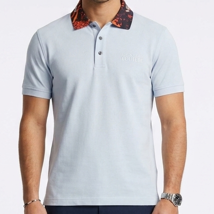 Luxury Bold Collar Polo Shirt For Men