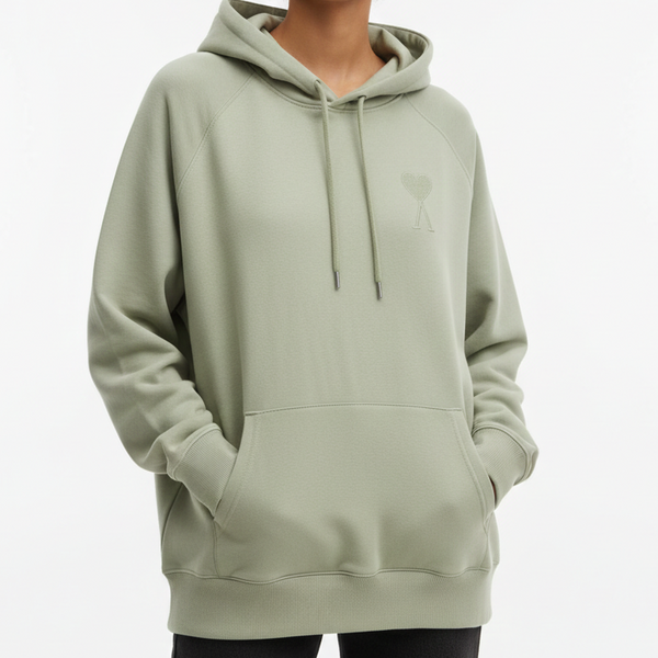 Women’s Sage Green Casual Hoodie Soft & Stylish Everyday Wear