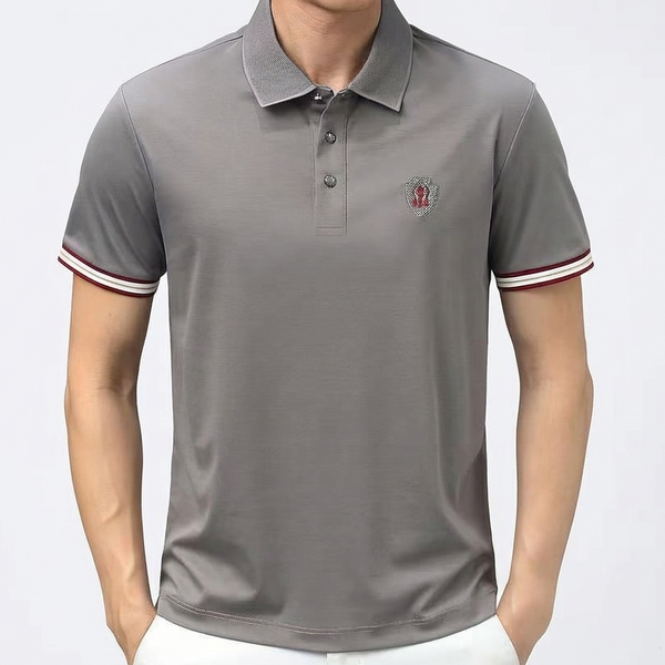 Men's Premium Short Sleeve Polo Shirt  Classic Casual Fit