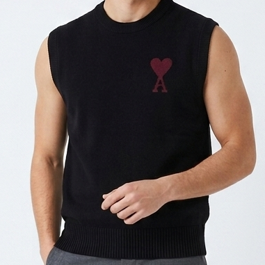 Luxury Black Summer Sleeveless T-Shirt
