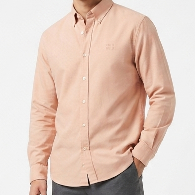 Premium Men's  Button-Down Shirt Collection Classic Solid Casual & Formal Wear