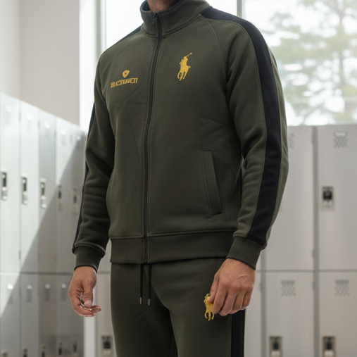 Branded Blackwatch Gren Track Suit  Sporty Style with Premium Comfort