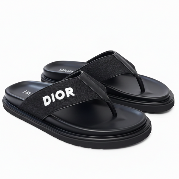 Imported Denim  Embroidery Logo Sandal