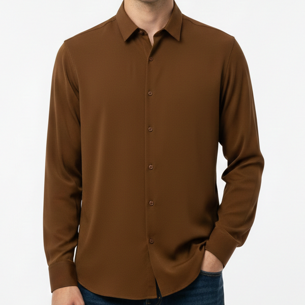 Men’s Premium Solid Formal Shirts  Elegant Office & Party Wear