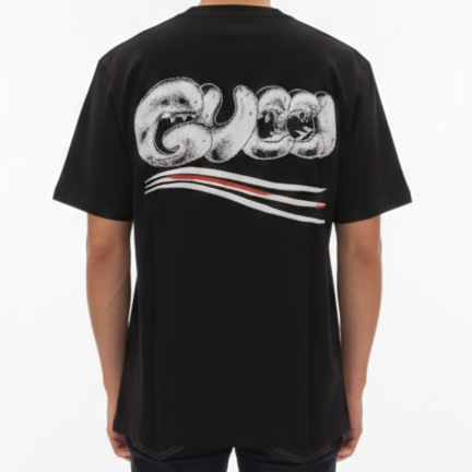 Premium Drop Shoulder T-shirt With Logo