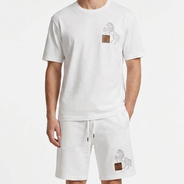 Imported Brand Co-Ord Set with Premium Horse Logo Design
