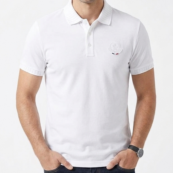 Premium  Solid T-shirt With Embroidered Branded Logo