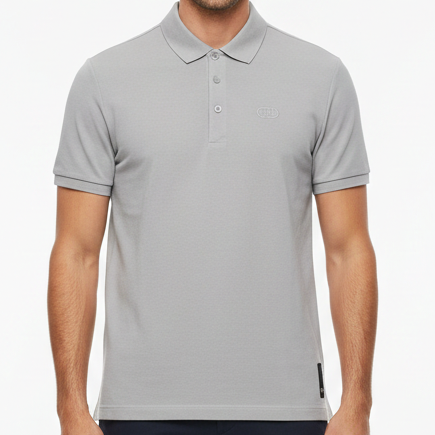 Premium Grey Polo T-Shirt Minimal, Modern & Elegant