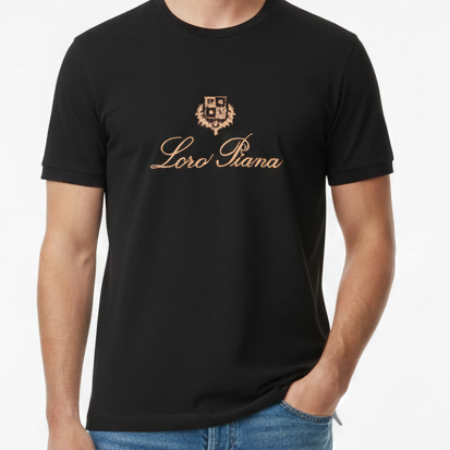 Imported Signature Logo T-Shirt Premium Luxury Collection