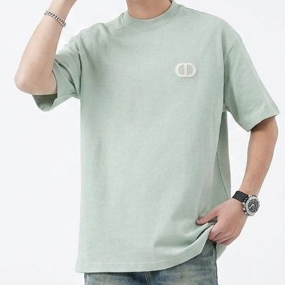 Luxury Branded Oversized  T-Shirt with Brand Logo