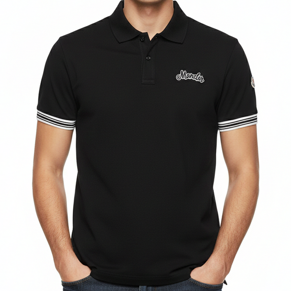 Premium Striped Collar Polo T-Shirt  Classic Luxury Edition