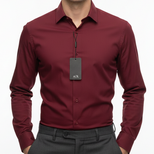 Men’s Premium Solid Formal Shirt Classic Regular Fit