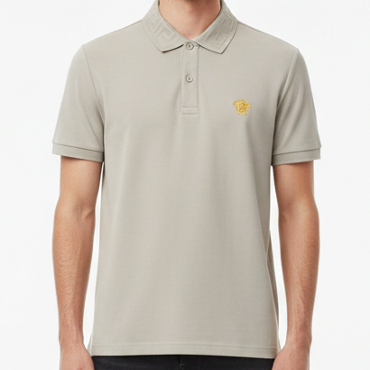 Latest Medusa Short Sleeved Polo Shirt