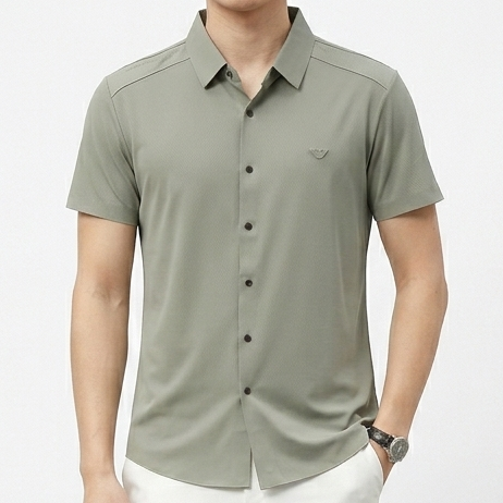Premium Regular Fit Formal Shirt  for Men Elegant Solid Color